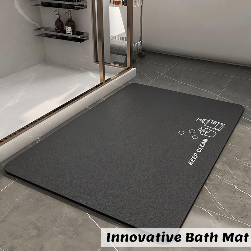 규조토 욕실 매트, 흡수성 논슬립 바닥 매트, 발매트, - Bamboo Bath Mat 리뷰 및 가격