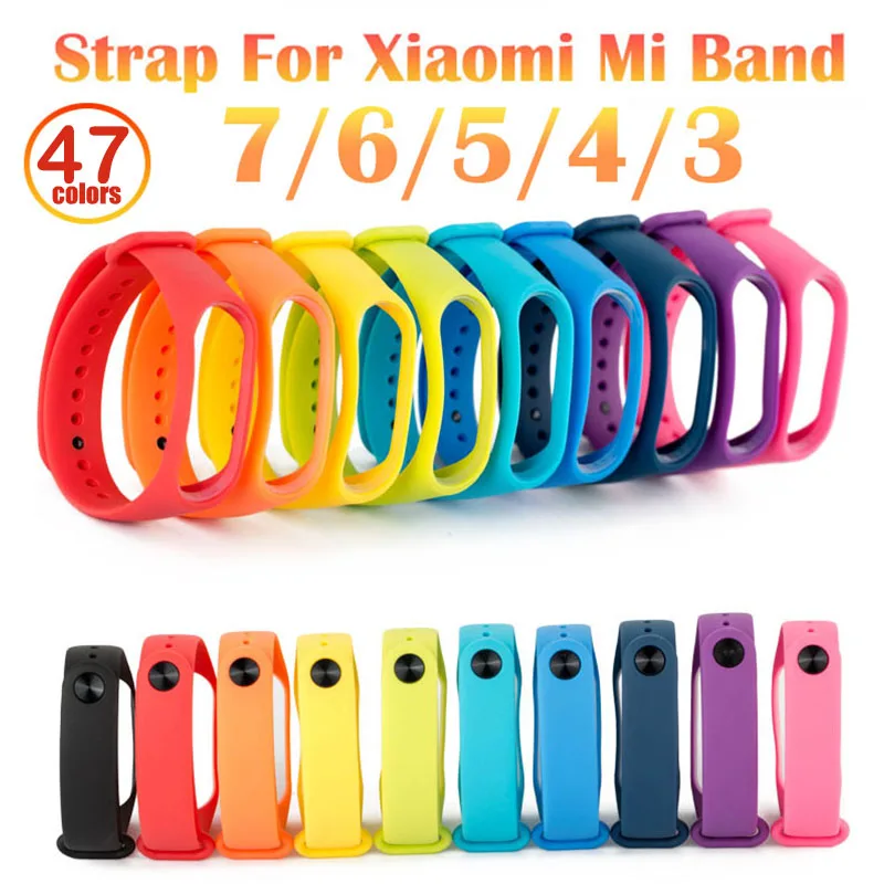 Mi Band 7 6 5 4 3 용 부드러운 실리콘 교 - Health Wellness Bracelet 리뷰 및 가격